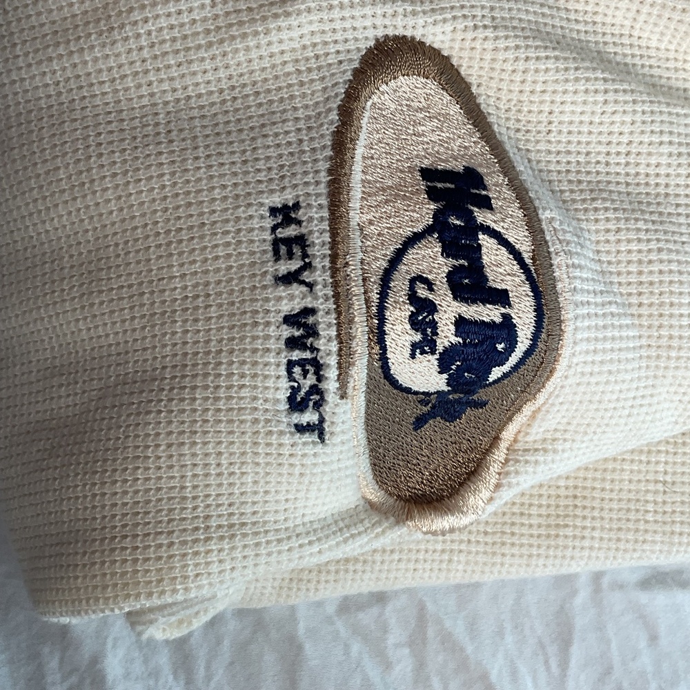 Cream Hard Rock Cafe Polo shirt Key West
